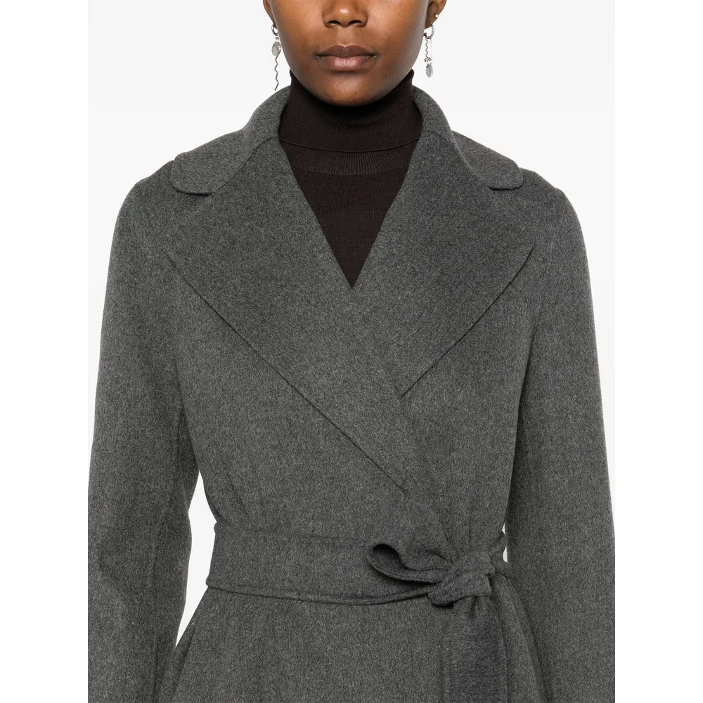 Max Mara Charcoal Grey Coat sold by Lord & Taylor product image thumbnail 4