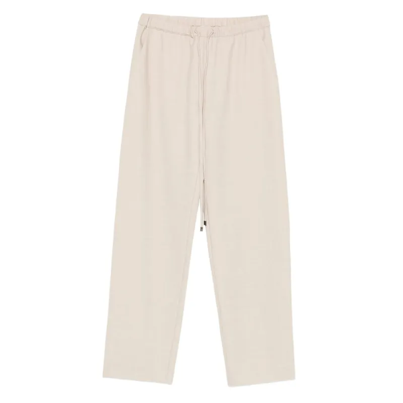 Antonelli Beige Drawstring Trousers sold by Lord & Taylor