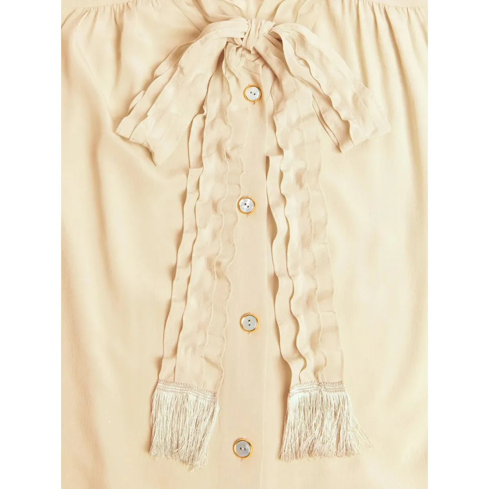 Valentino Silk Blouse with Pussy-Bow sold by Lord & Taylor product image thumbnail 3