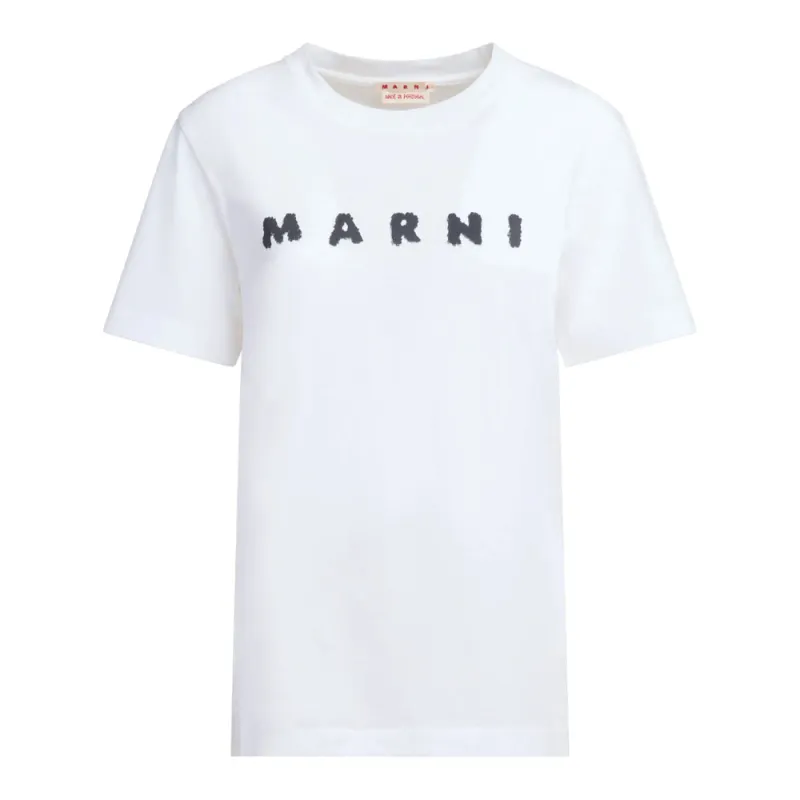Marni Textured Logo T-Shirt sold by Lord & Taylor