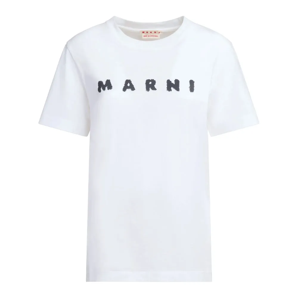Marni Textured Logo T-Shirt sold by Lord & Taylor