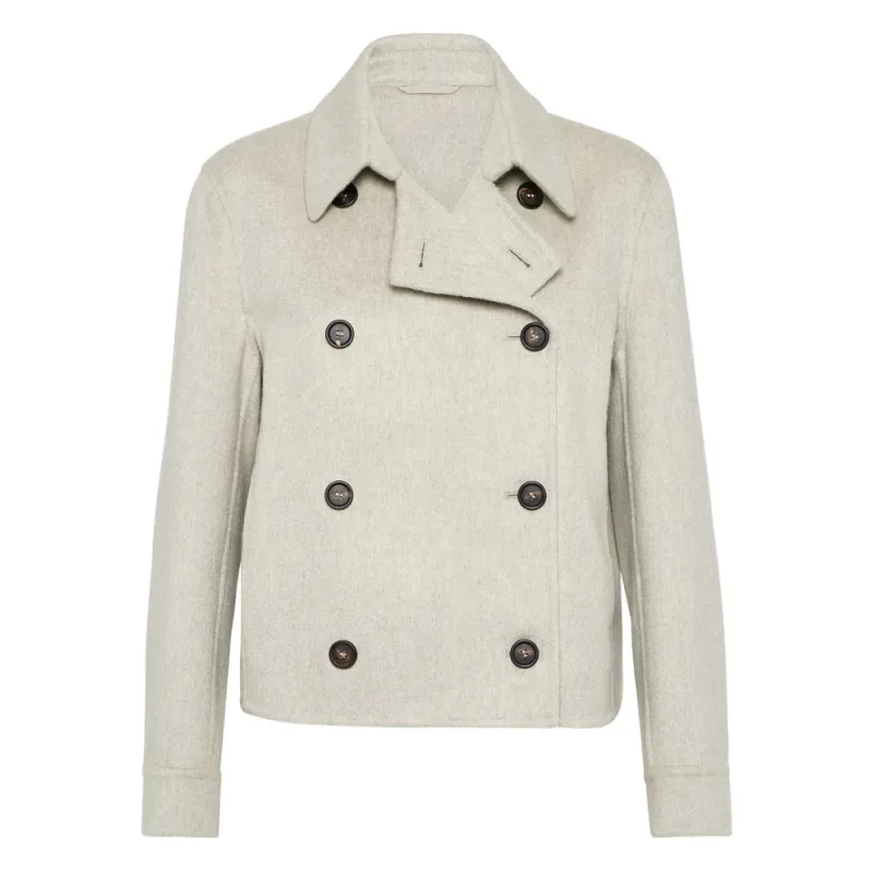 Brunello Cucinelli Double-Breasted Coat sold by Lord & Taylor
