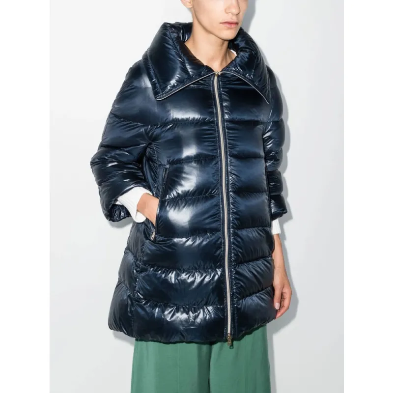 Herno Navy Blue Puffer Jacket sold by Lord & Taylor
