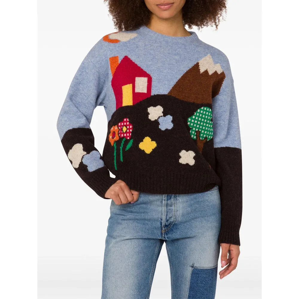 Moschino Landscape Print Sweater sold by Lord & Taylor product image thumbnail 2