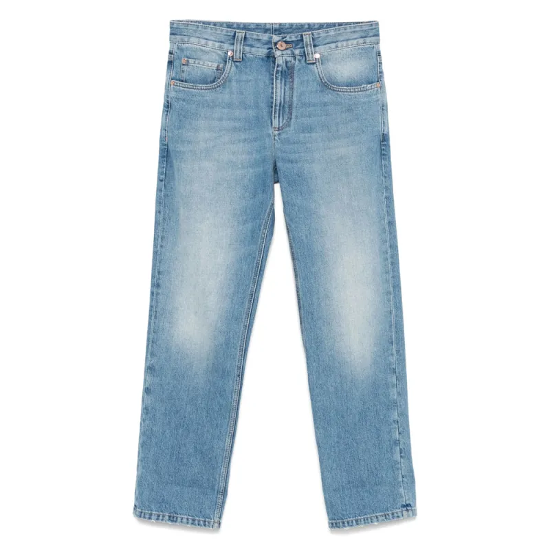 Brunello Cucinelli Light Blue Jeans sold by Lord & Taylor