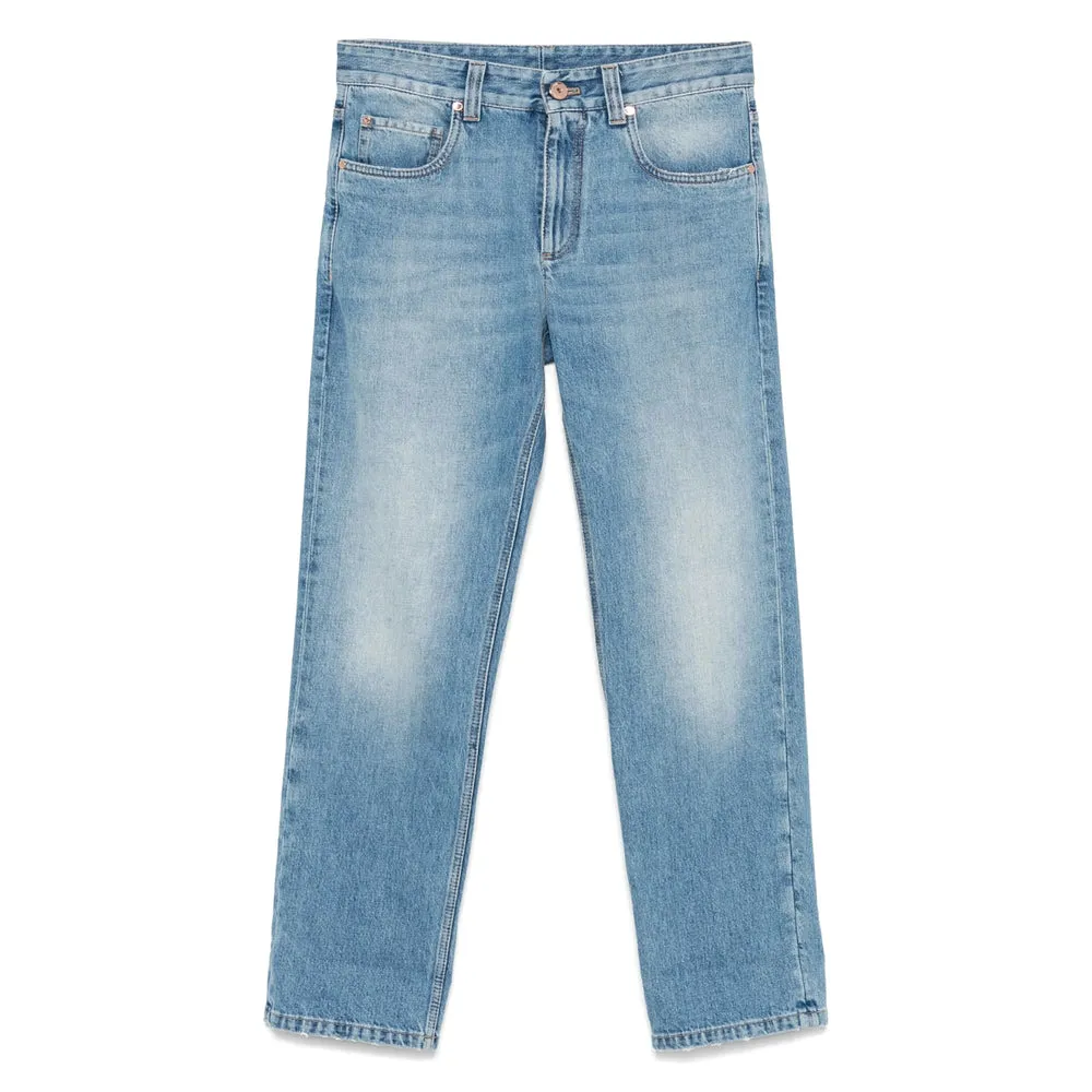 Brunello Cucinelli Light Blue Jeans sold by Lord & Taylor