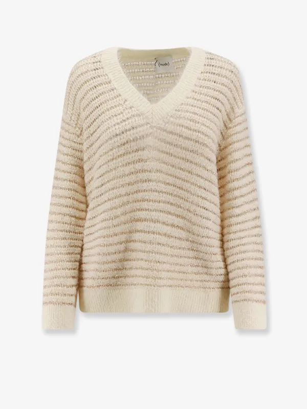 Wool Blend Sweater with Sequins sold by Lord & Taylor