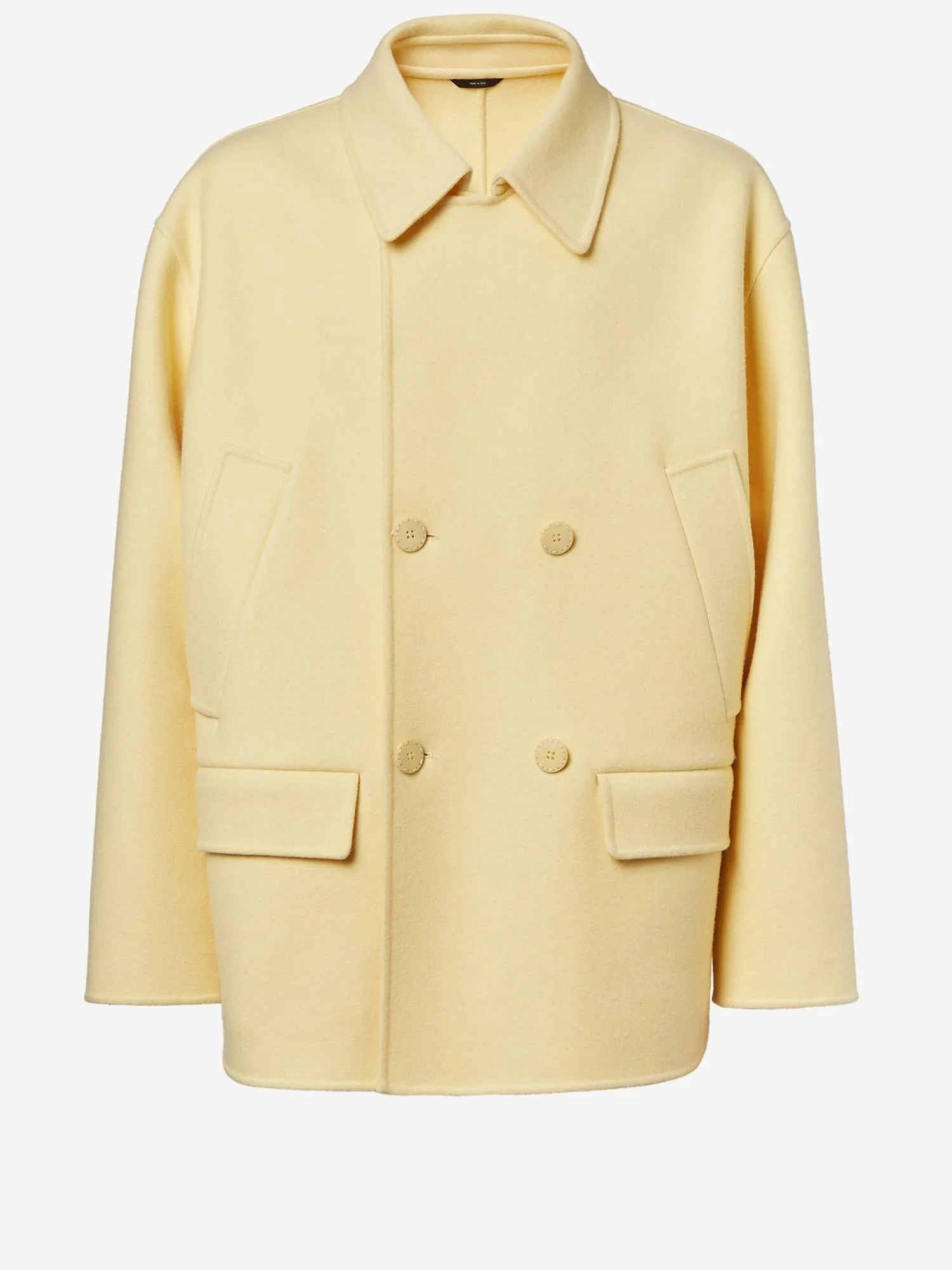 Wool Coat in Cream sold by Lord & Taylor product image thumbnail 2