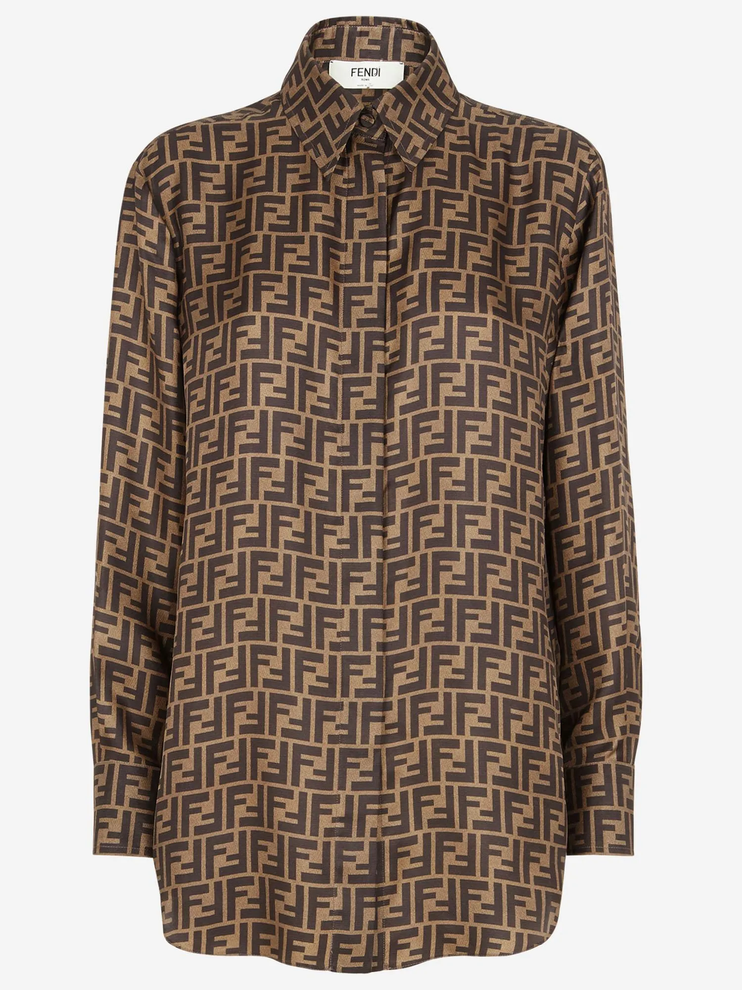 Silk Shirt with FF Motif sold by Lord & Taylor