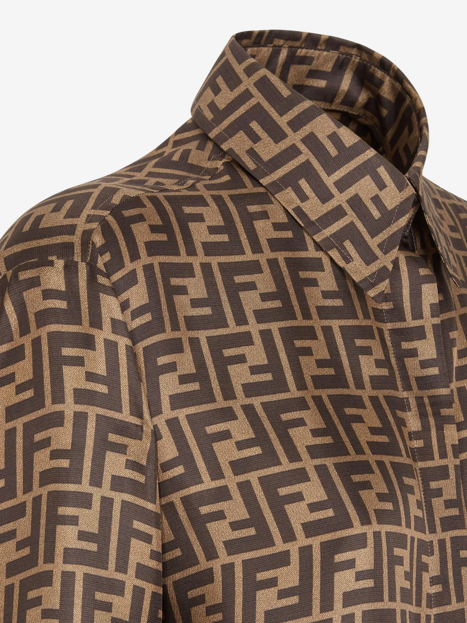 Silk Shirt with FF Motif sold by Lord & Taylor product image thumbnail 2