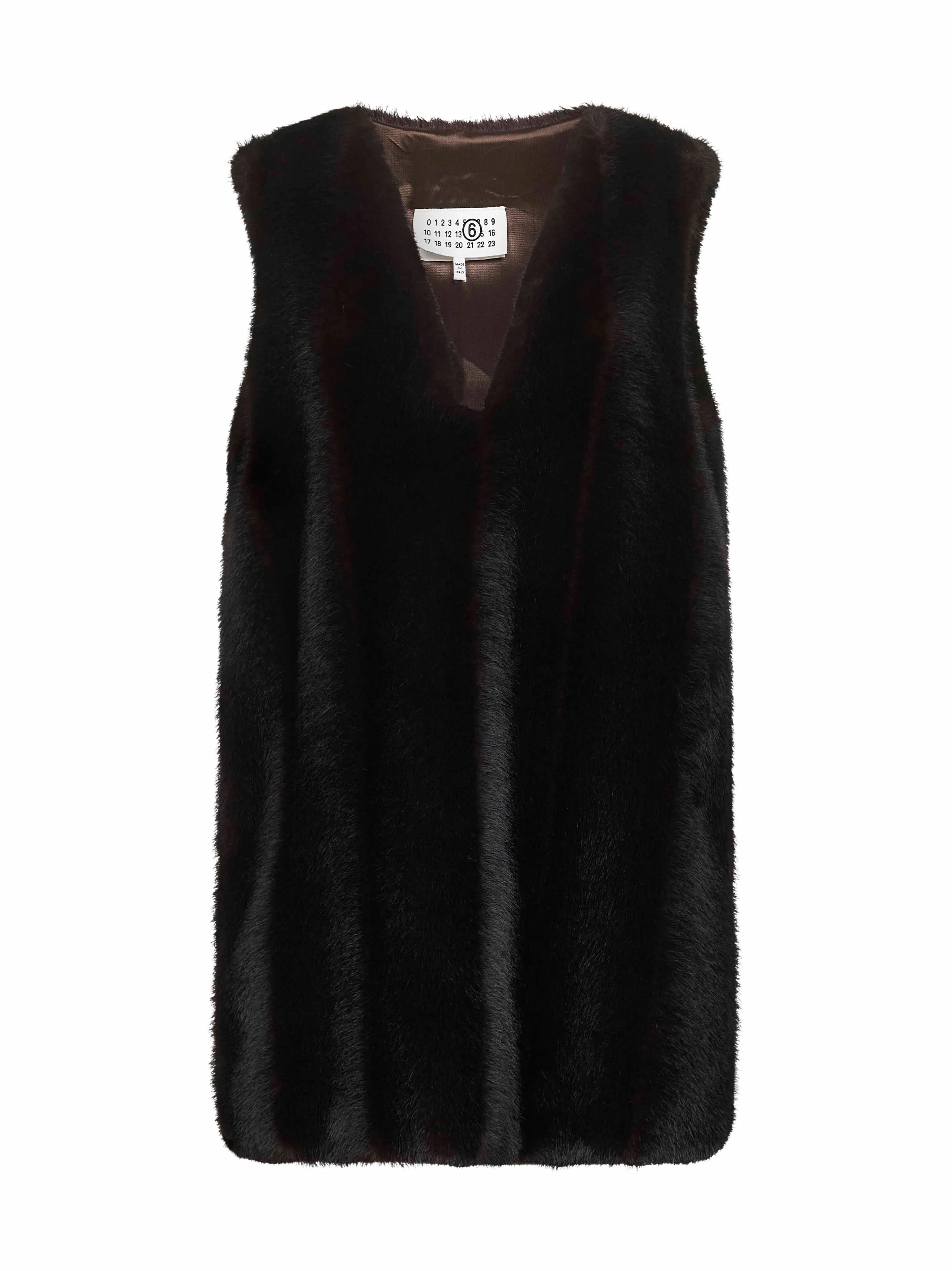 Brown Faux Fur Minidress sold by Lord & Taylor