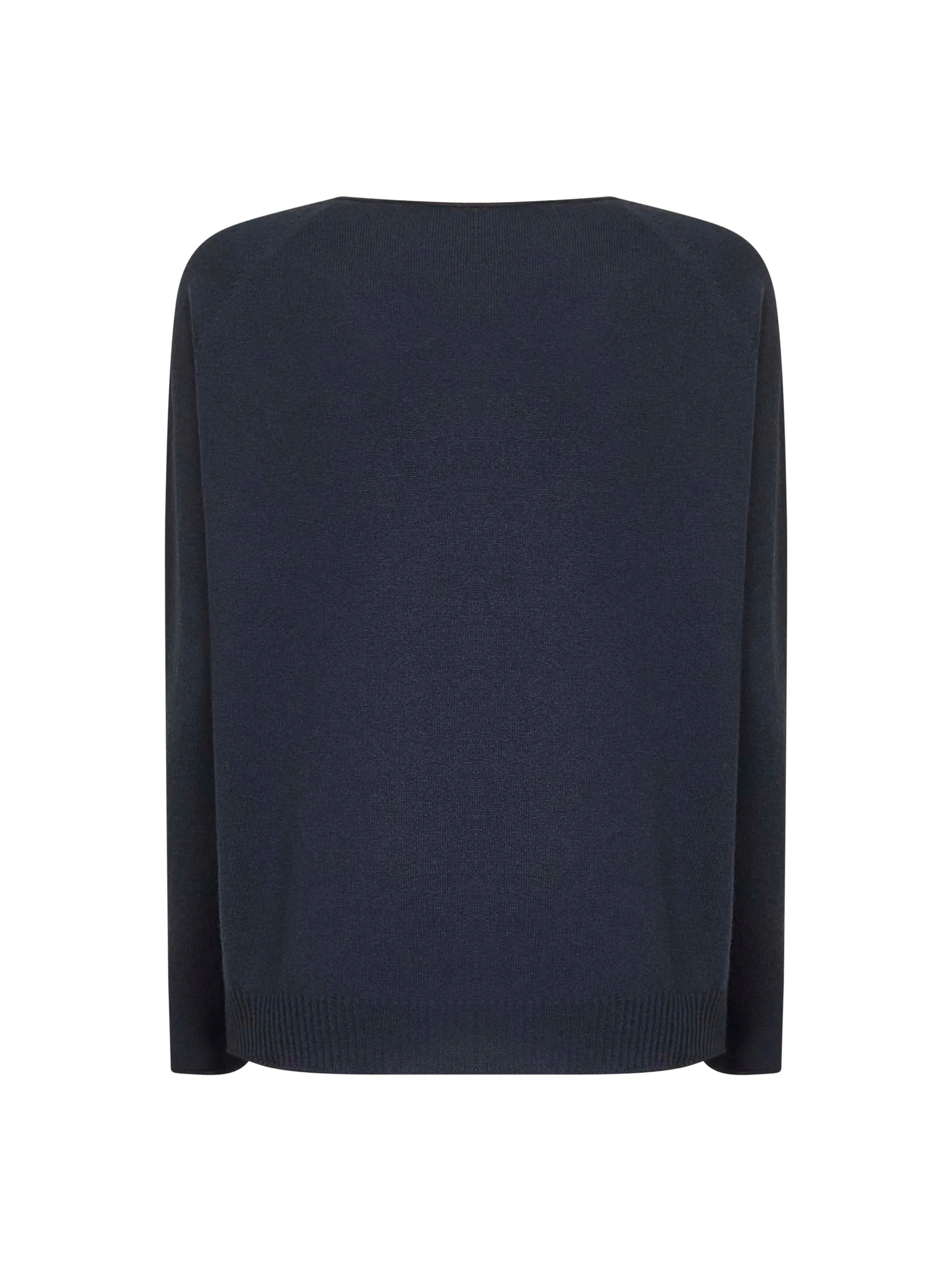 Blue Knit V-Neck Sweater sold by Lord & Taylor product image thumbnail 2
