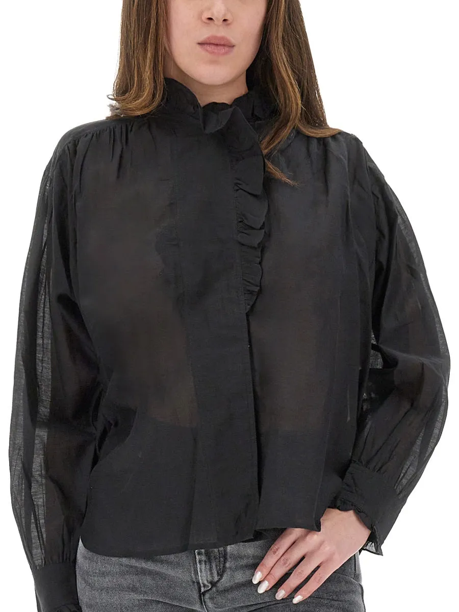 BLACK COTTON VISCOSE SHIRTS sold by Lord & Taylor product image thumbnail 2