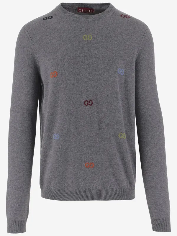 Gucci GG Wool Jacquard Sweater sold by Lord & Taylor