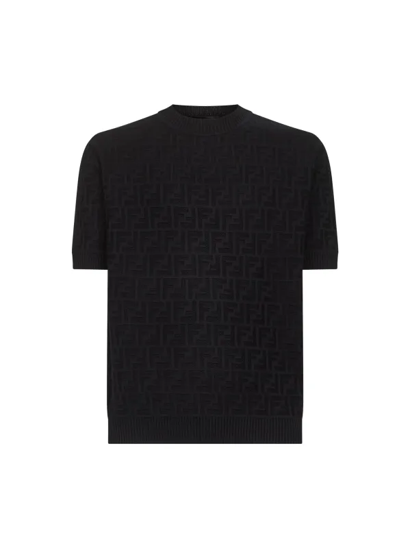 Black FF Cotton Jumper sold by Lord & Taylor