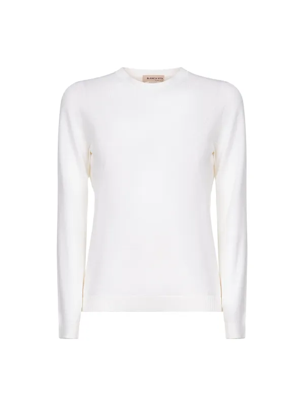 Lightweight Virgin Wool Crewneck Sweater sold by Lord & Taylor