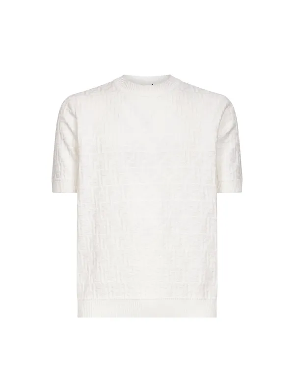 White FF Cotton Jumper sold by Lord & Taylor