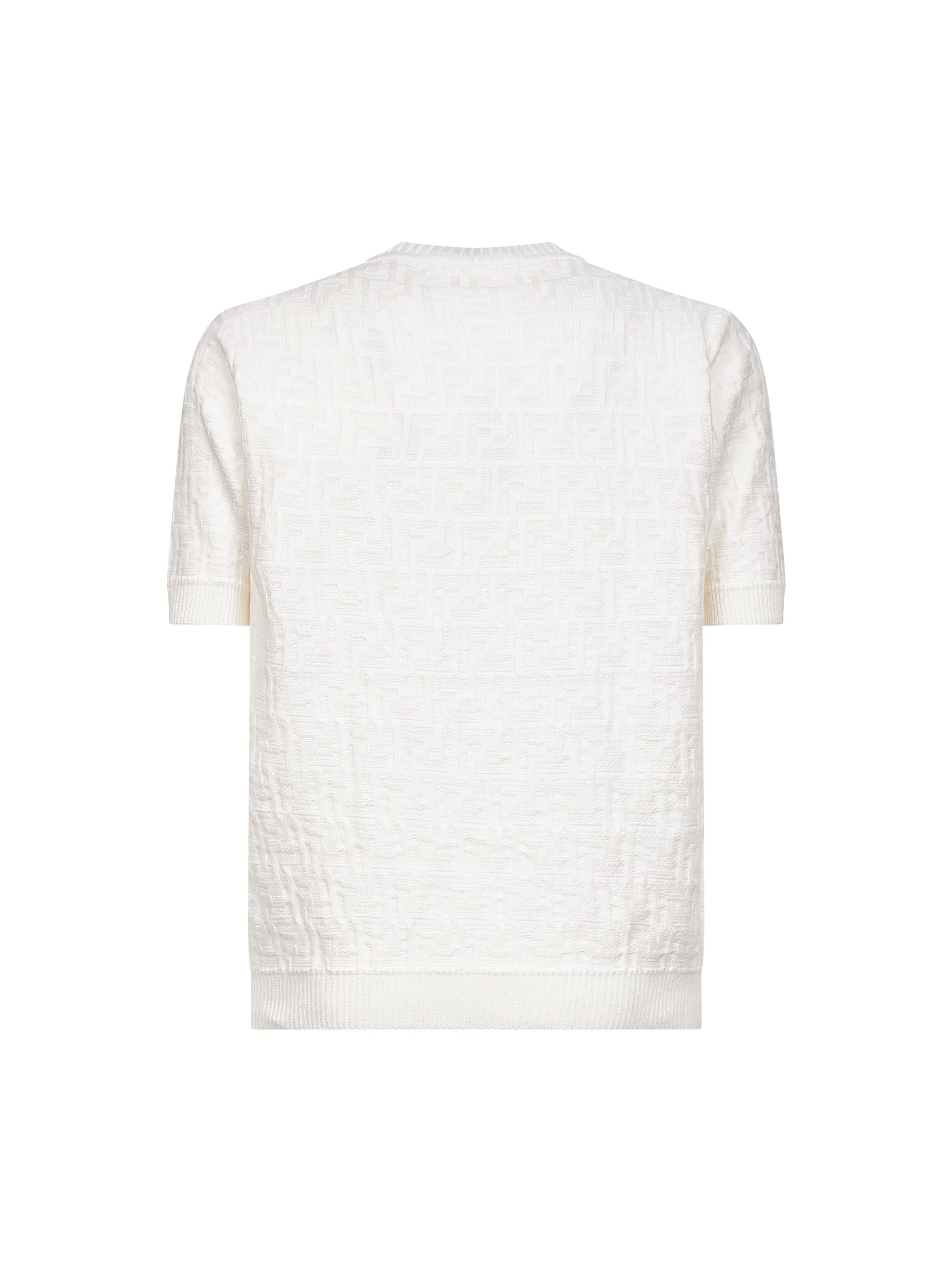 White FF Cotton Jumper sold by Lord & Taylor product image thumbnail 2