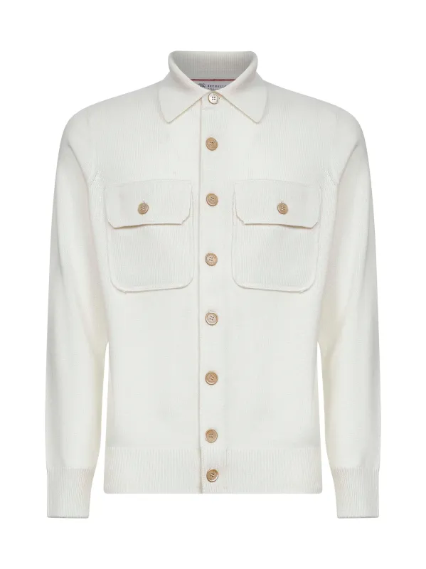 Ivory Cashmere Knit Cardigan sold by Lord & Taylor
