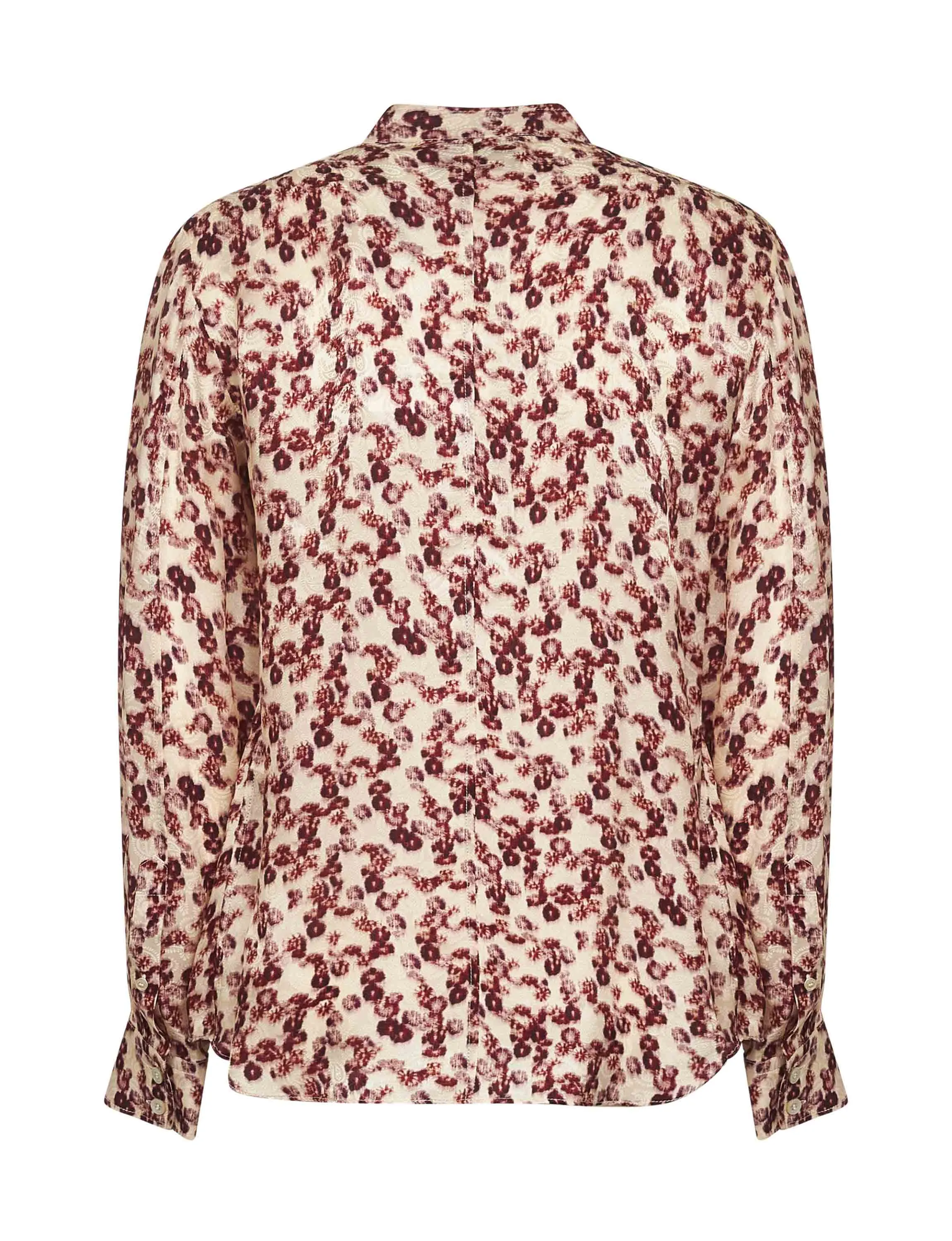 Floral Print Jacquard Ilda Shirt sold by Lord & Taylor product image thumbnail 2