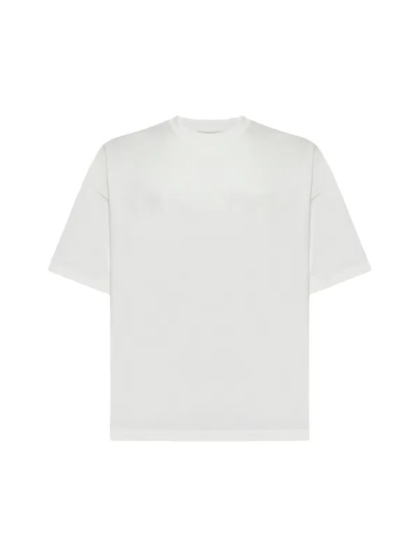 Ivory Logo T-Shirt made by Jil Sander