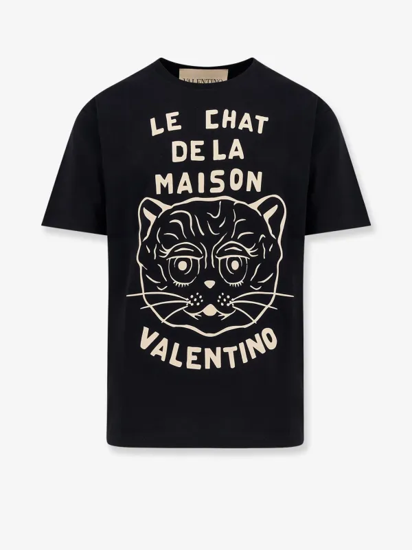 Le Chat de la Maison Cotton T-Shirt sold by Lord & Taylor