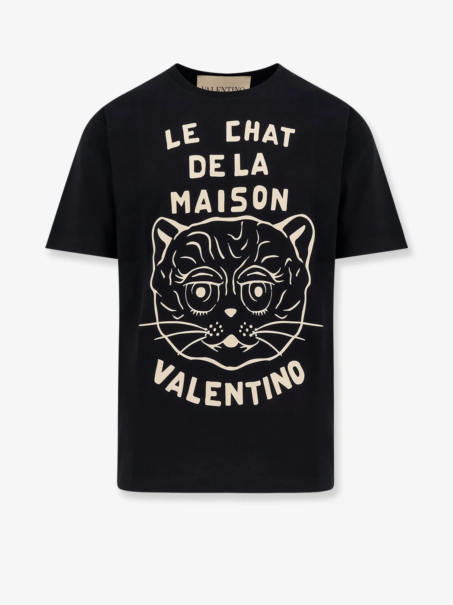 Le Chat de la Maison Cotton T-Shirt sold by Lord & Taylor