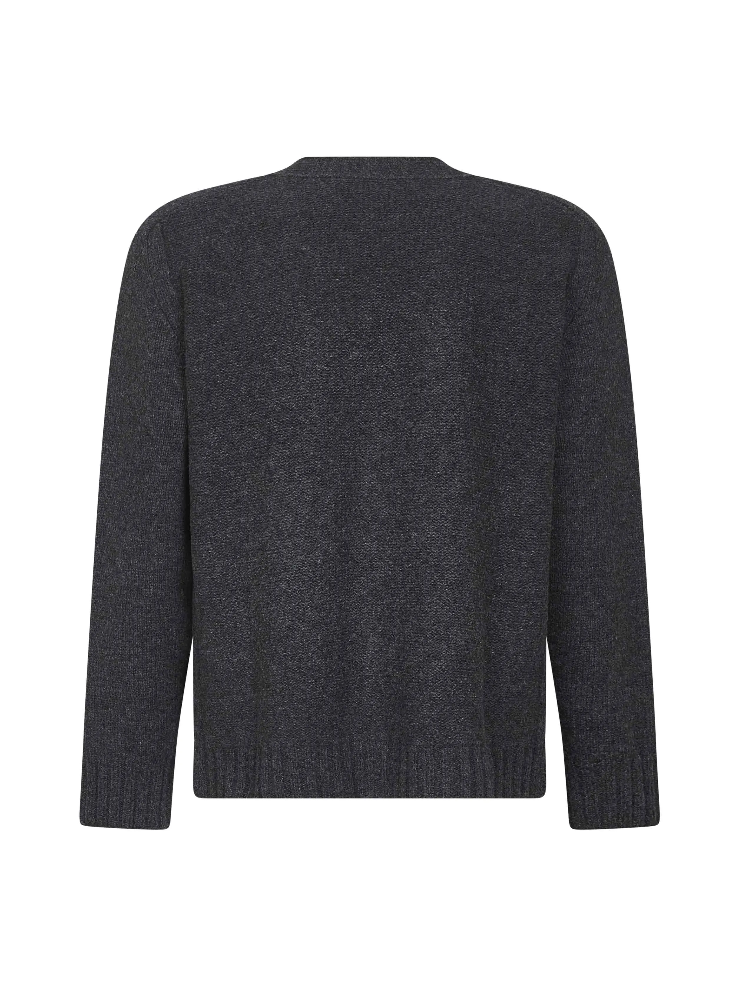 Grey Fine Merino Wool Cardigan sold by Lord & Taylor product image thumbnail 2