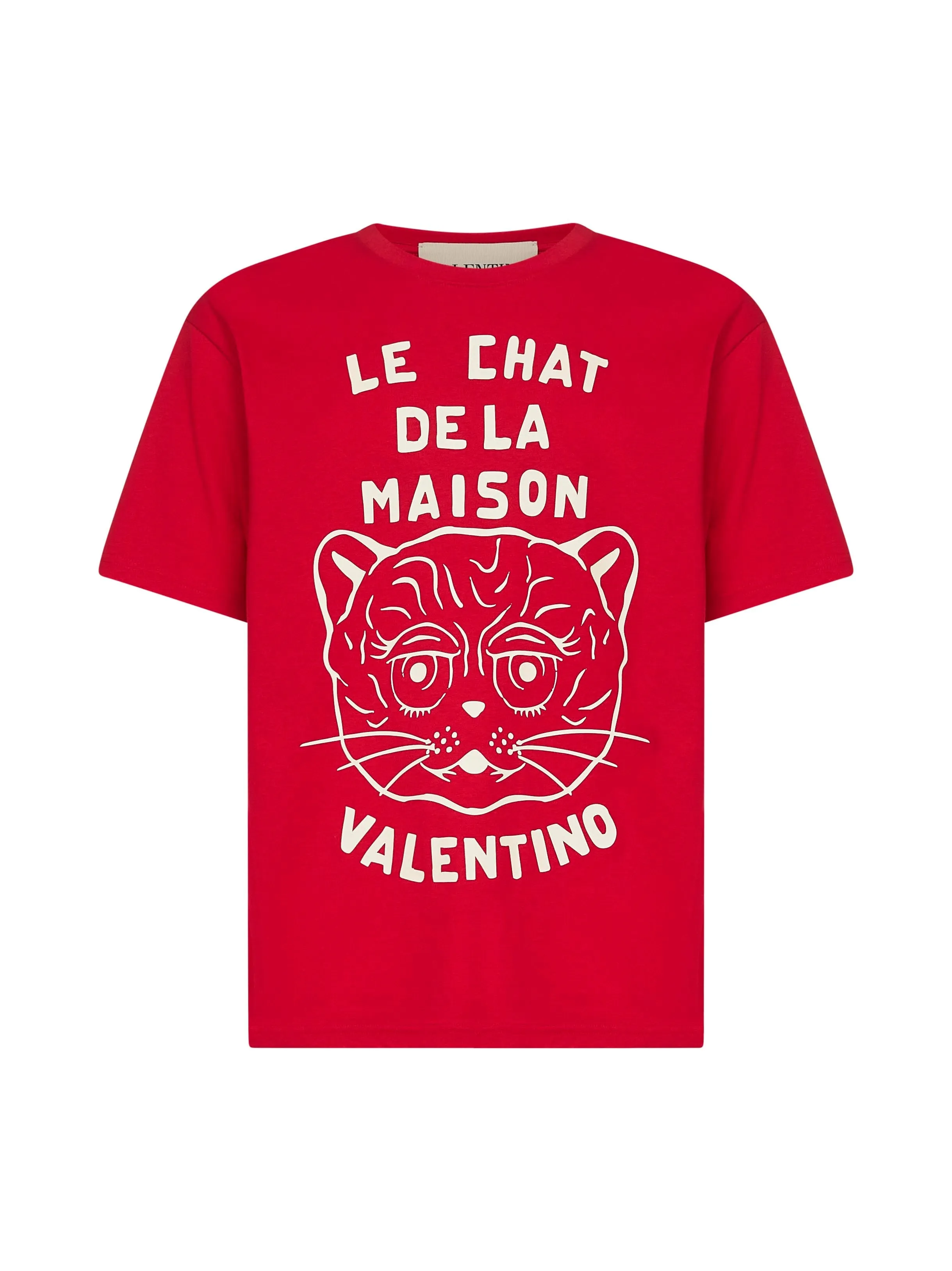 Red Le Chat De La Maison T-Shirt sold by Lord & Taylor
