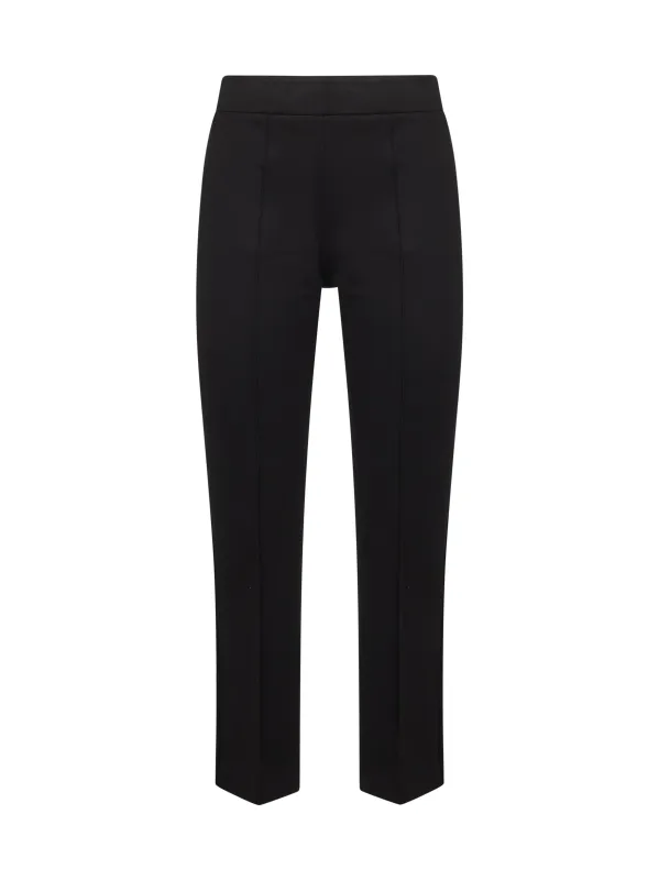 Onyx Stretch Jersey Trumpet Trousers sold by Lord & Taylor