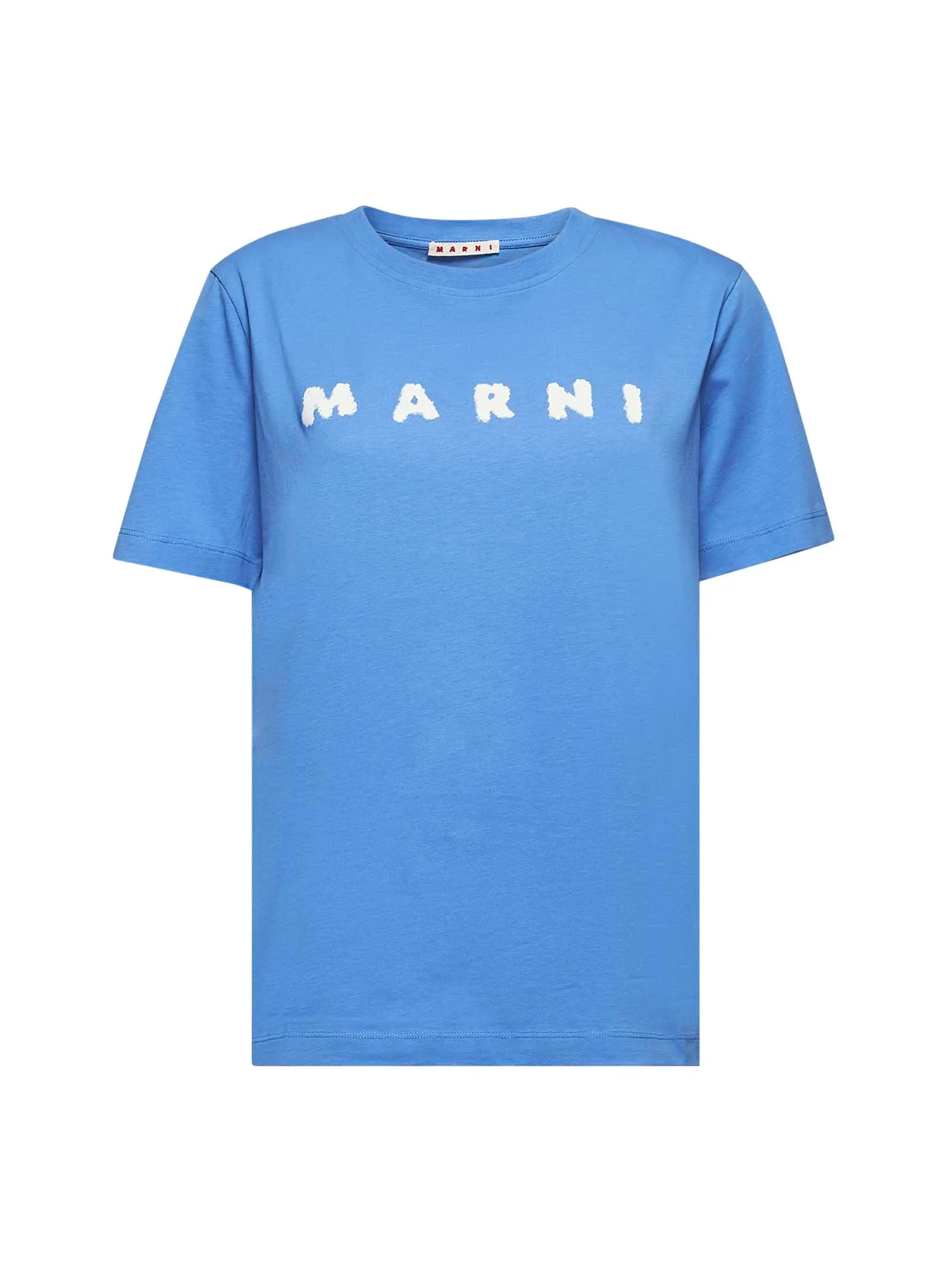 Light Blue Marni Scribbled Logo T-Shirt sold by Lord & Taylor
