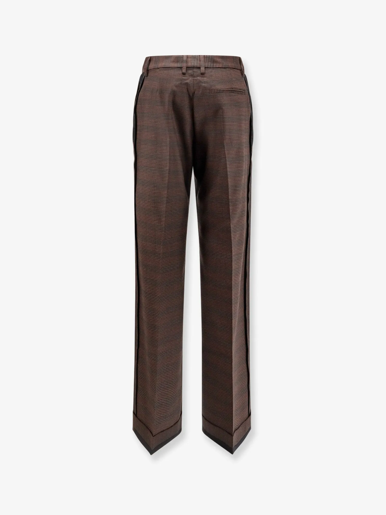 Wool Blend Trousers with Raw-Cut Edges sold by Lord & Taylor product image thumbnail 2