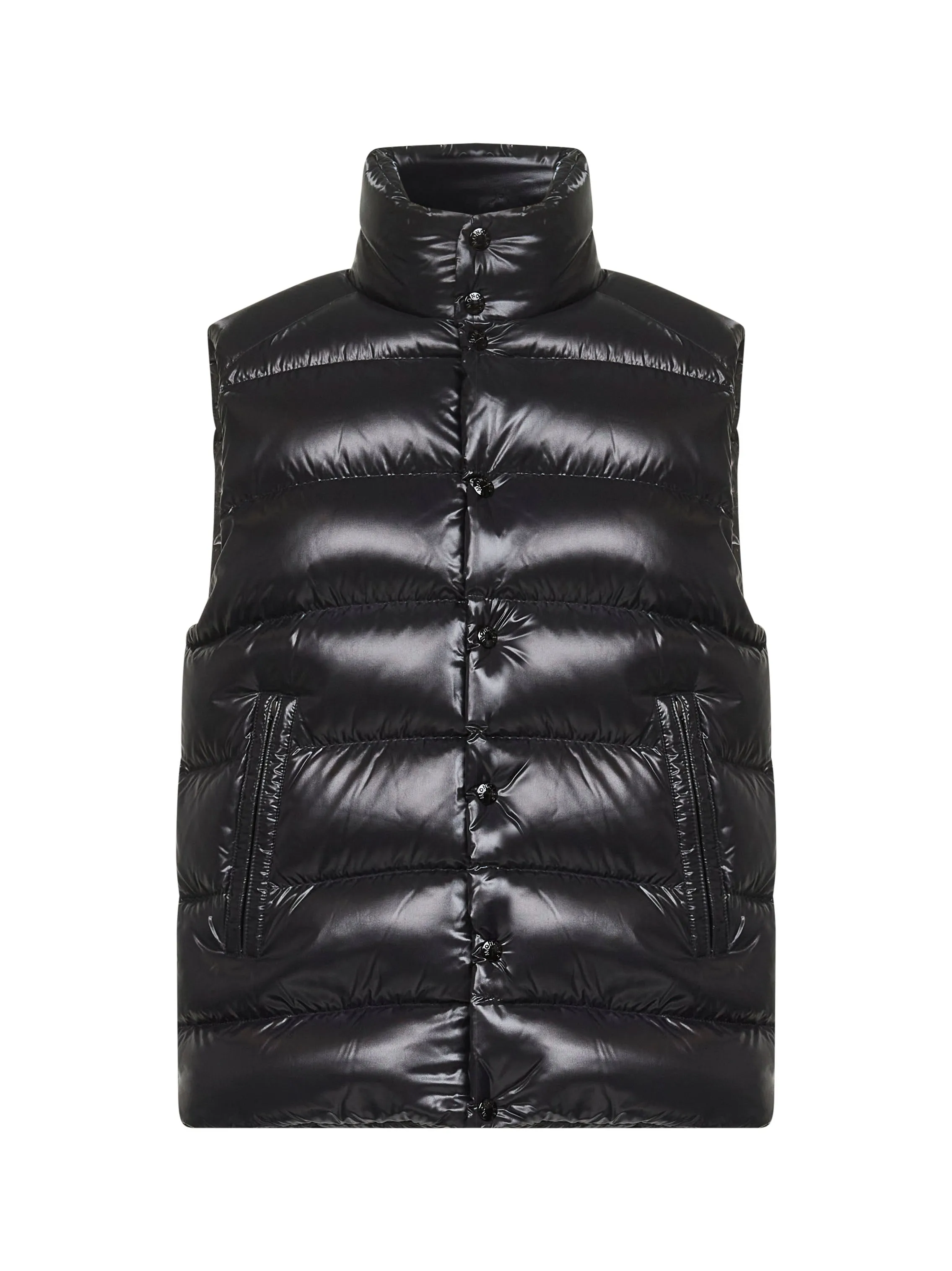 Black Tibb Padded Vest sold by Lord & Taylor