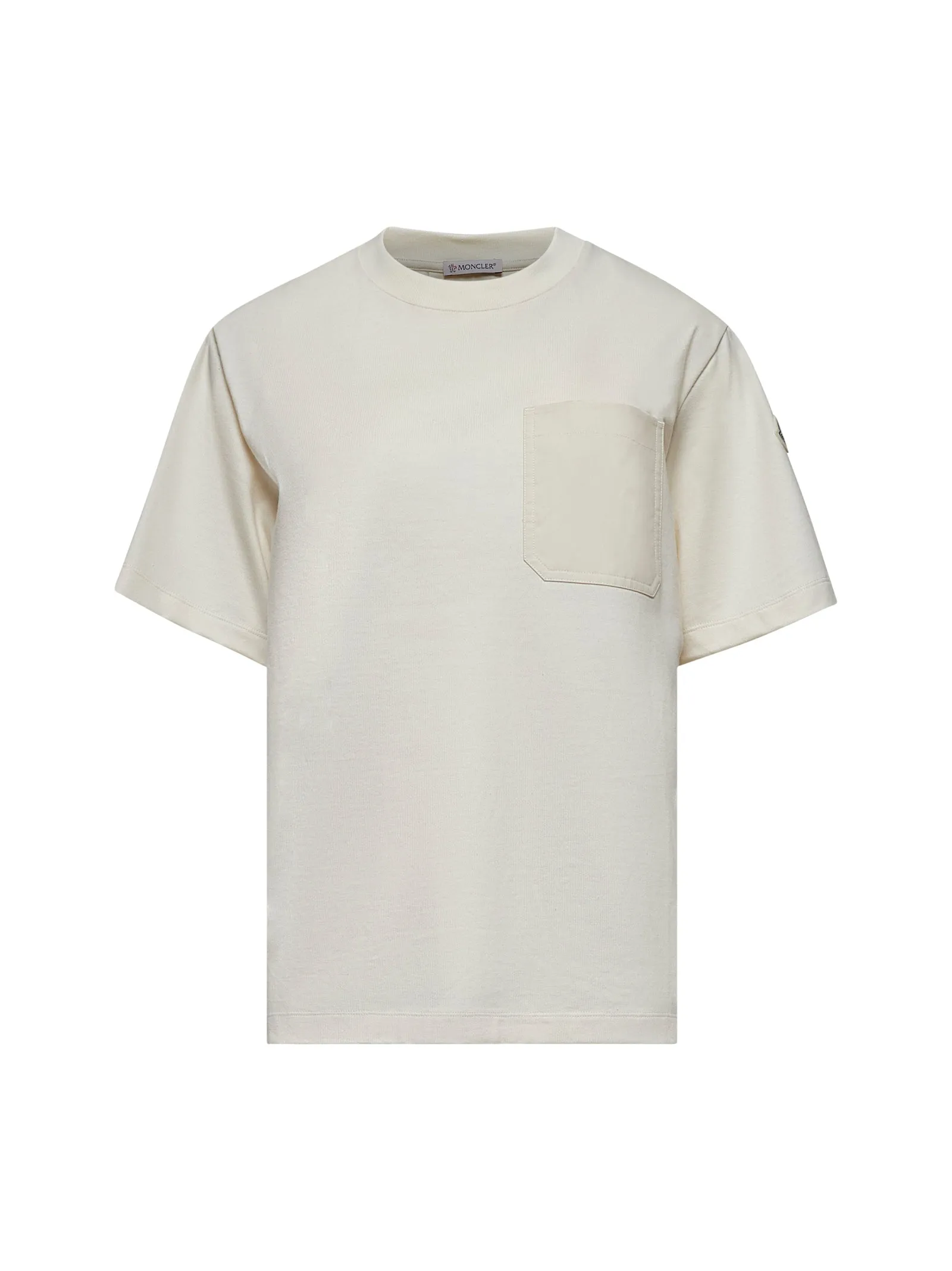 Ivory Cotton Pocket T-Shirt sold by Lord & Taylor