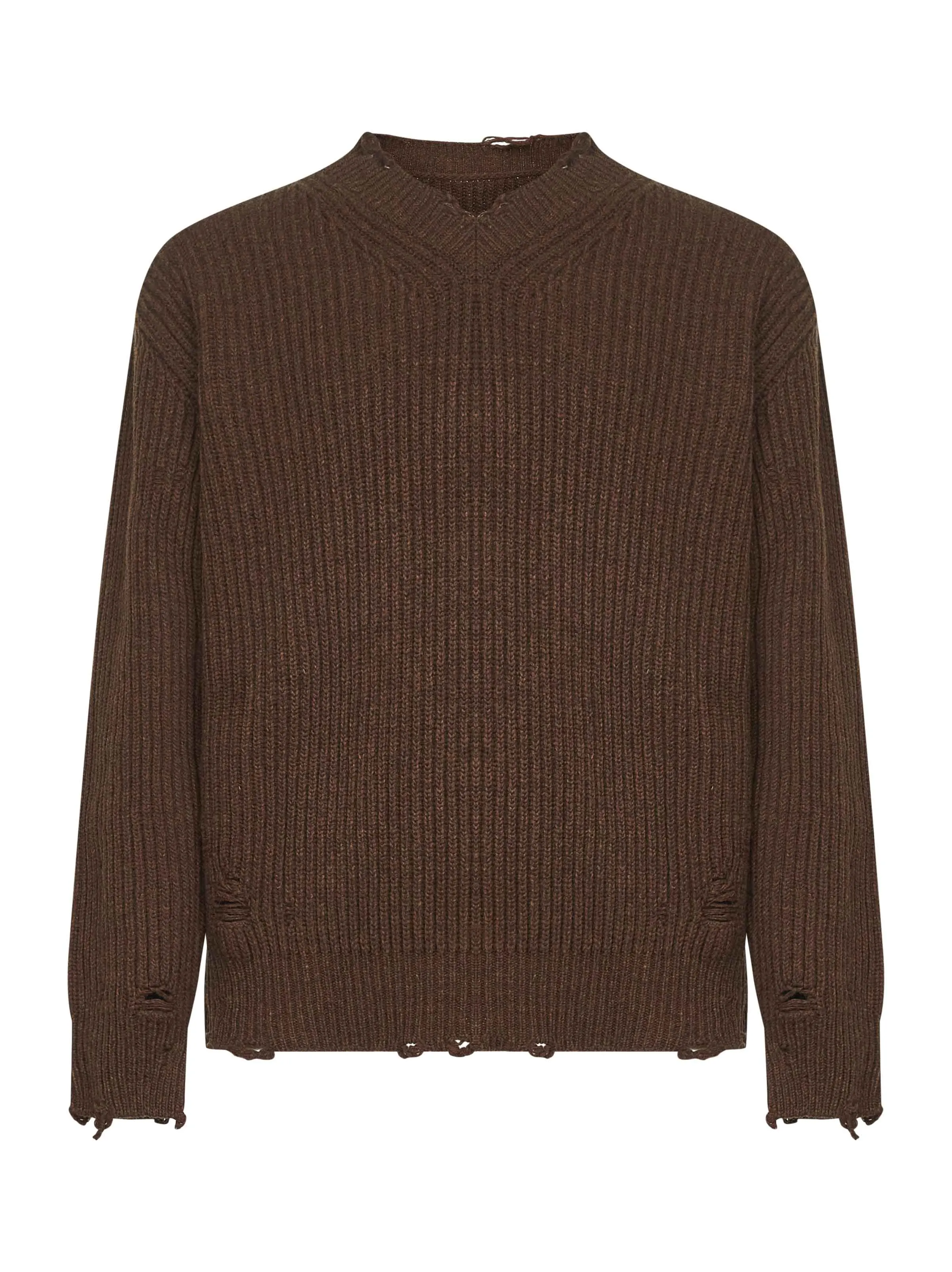 Brown Wool Blend Sweater sold by Lord & Taylor
