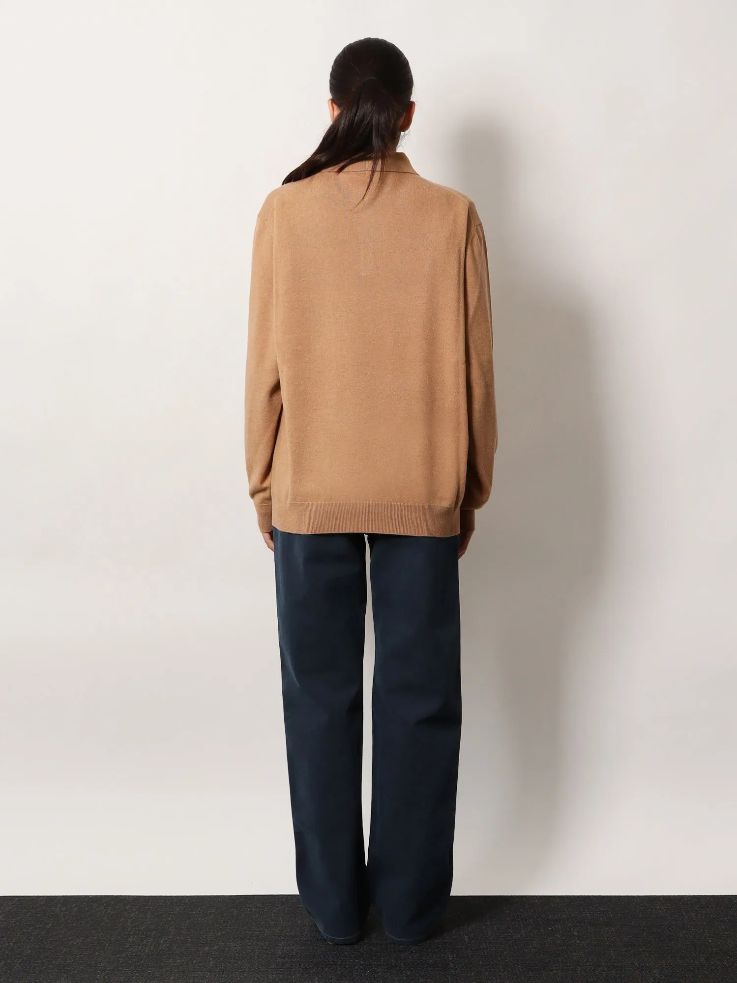 Cashmere Polo Shirt with Miu Miu Embroidery sold by Lord & Taylor product image thumbnail 3