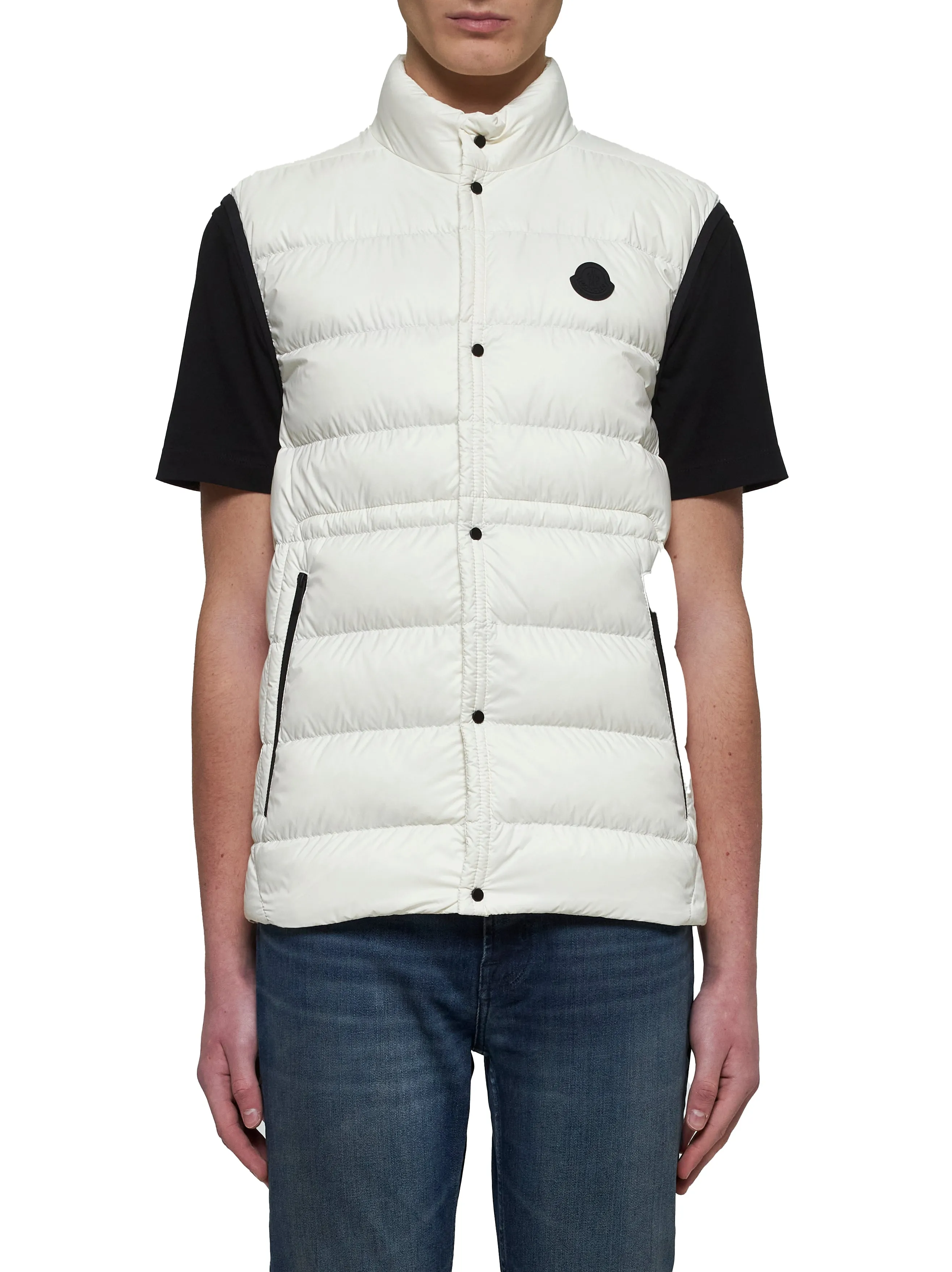 Ivory Plaret Down Gilet sold by Lord & Taylor product image thumbnail 2