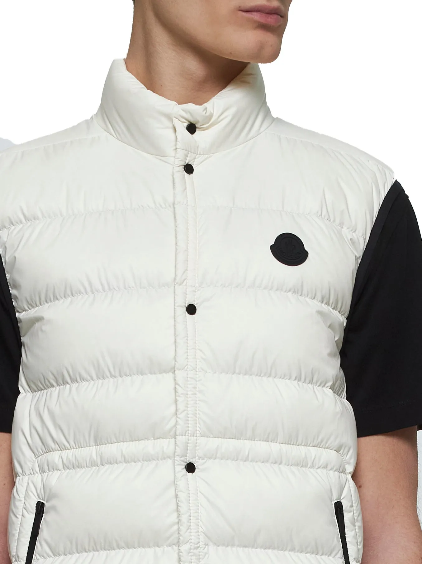 Ivory Plaret Down Gilet sold by Lord & Taylor product image thumbnail 4
