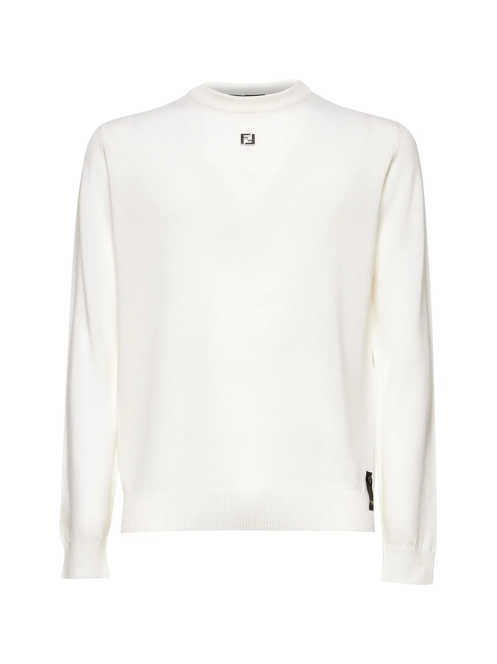White Virgin Wool Sweater sold by Lord & Taylor