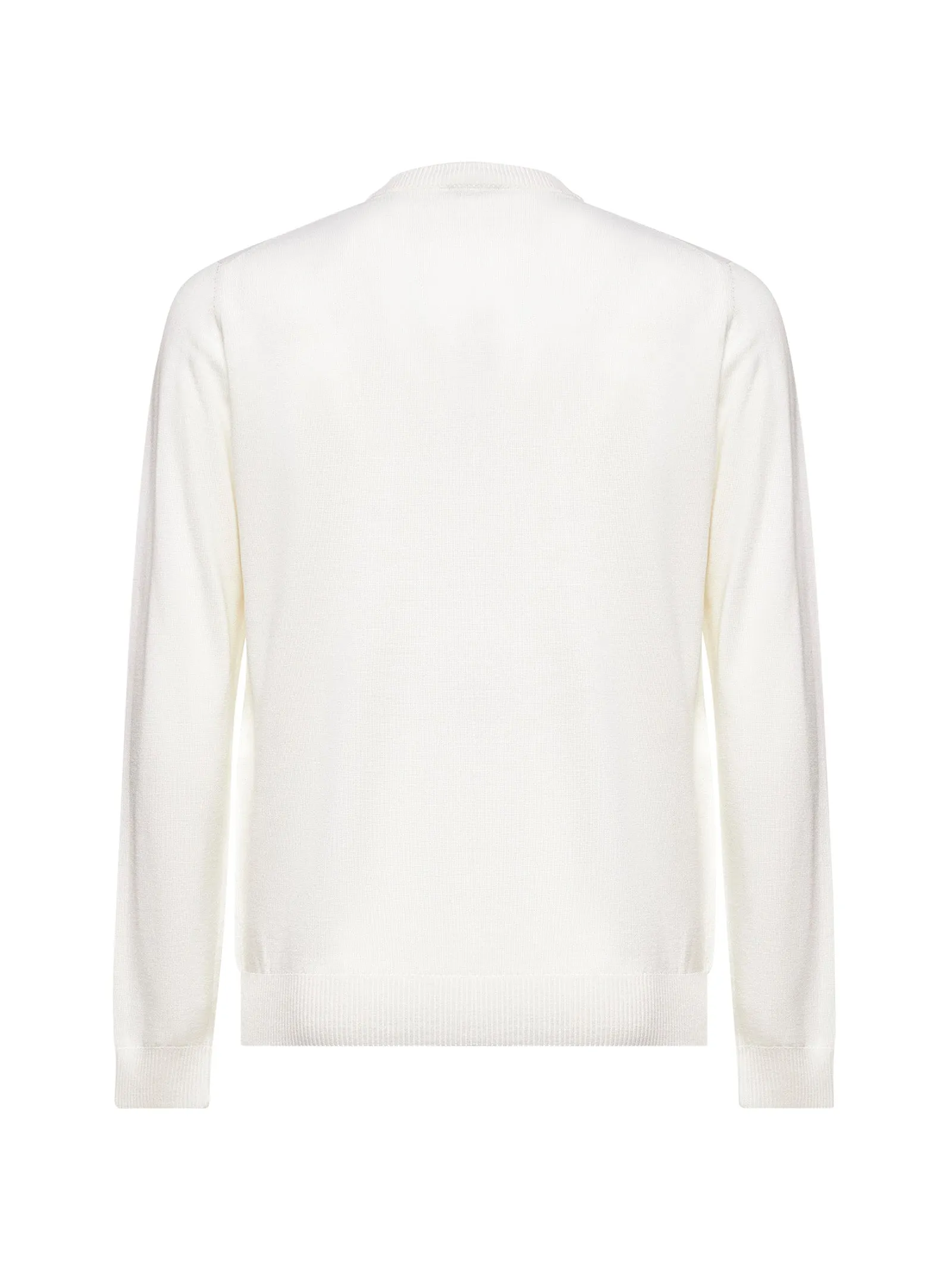 White Virgin Wool Sweater sold by Lord & Taylor product image thumbnail 2
