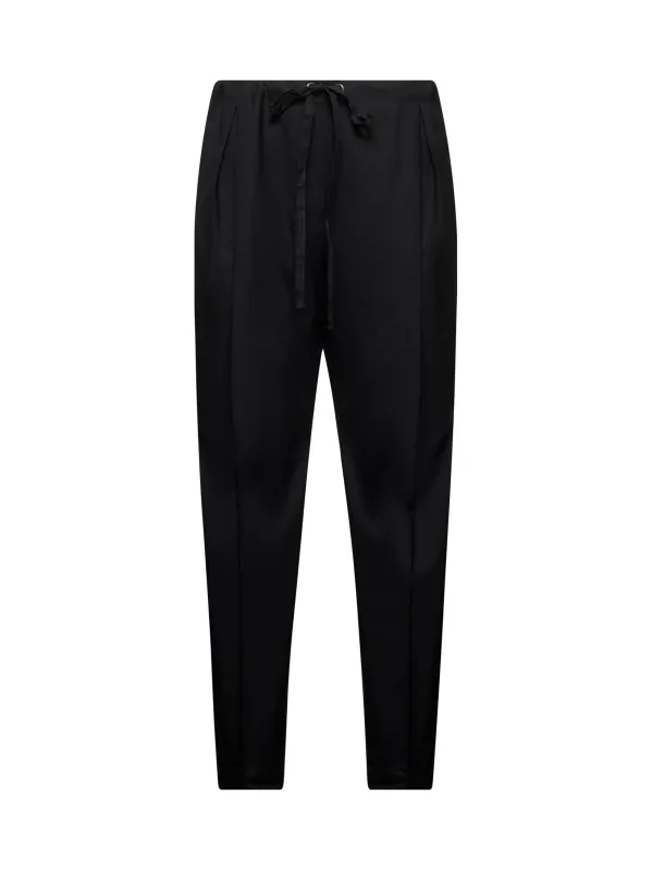 Black Tropical Wool Trenton Trousers sold by Lord & Taylor