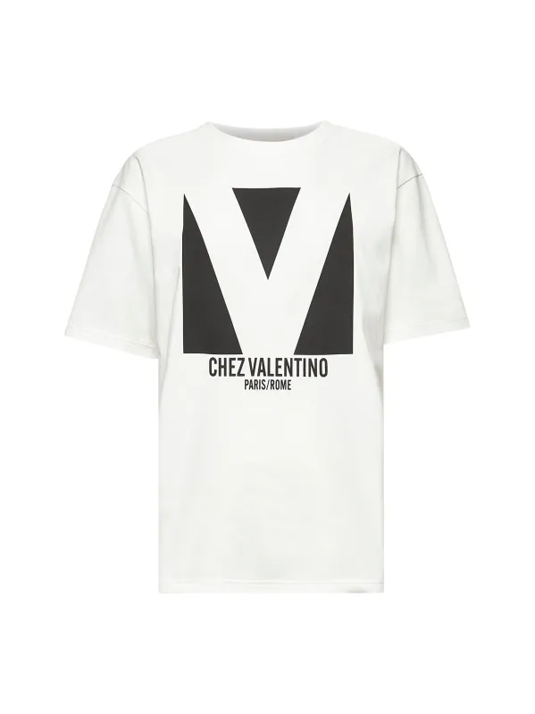 Chez Valentino Print T-Shirt sold by Lord & Taylor