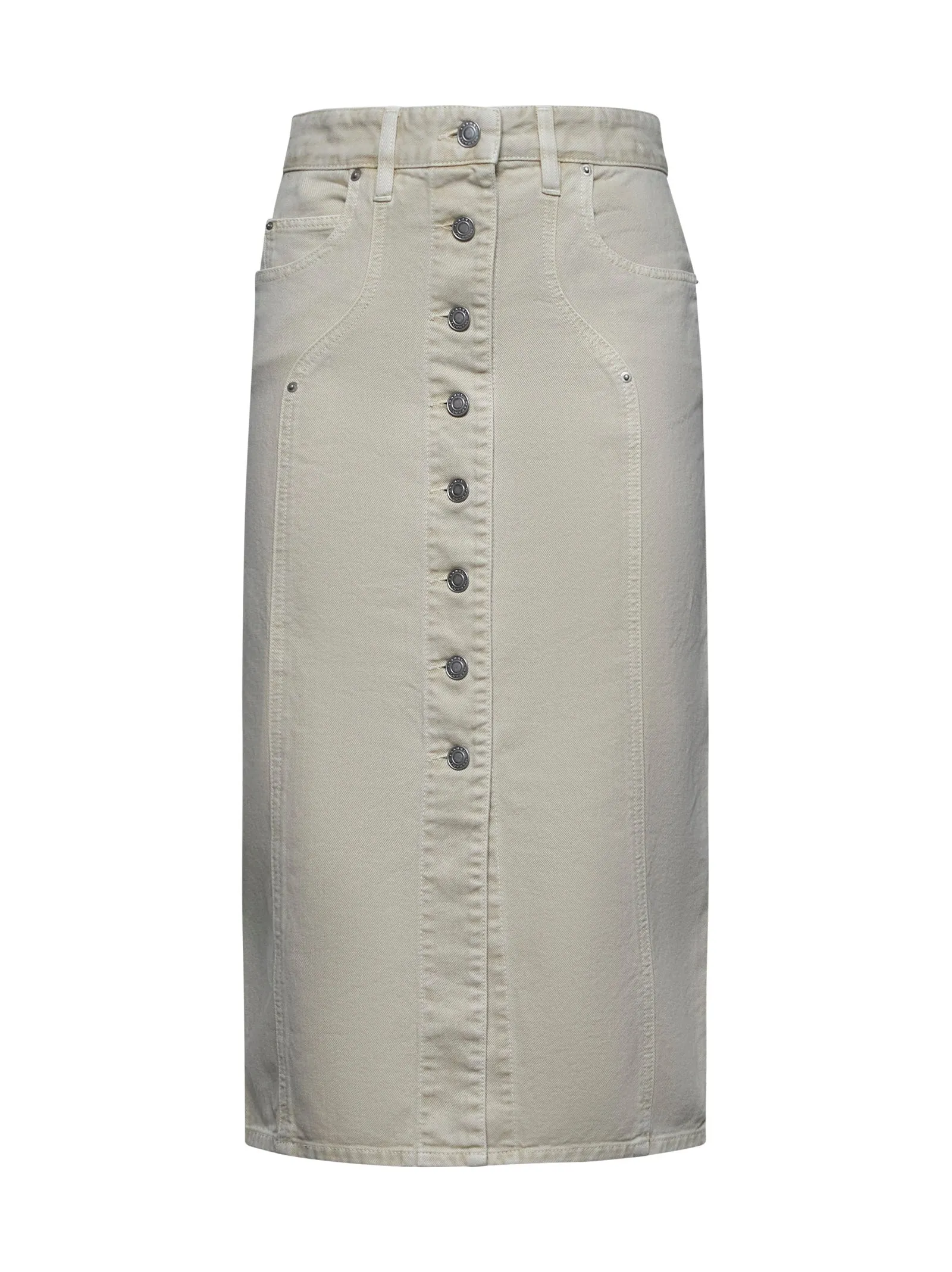 Isabel Marant Vandy Denim Midi Skirt sold by Lord & Taylor