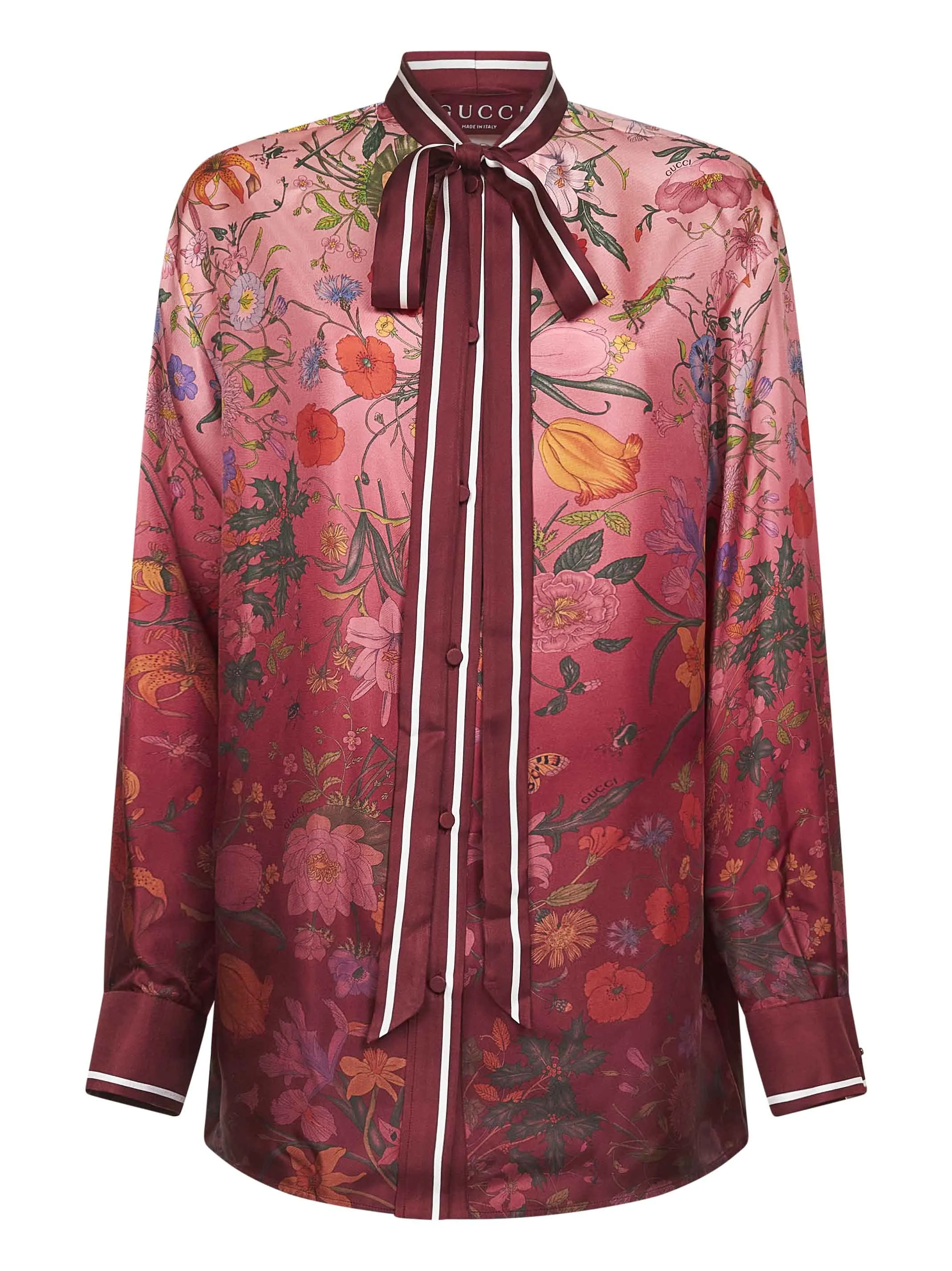 Pink Printed Silk Shirt sold by Lord & Taylor