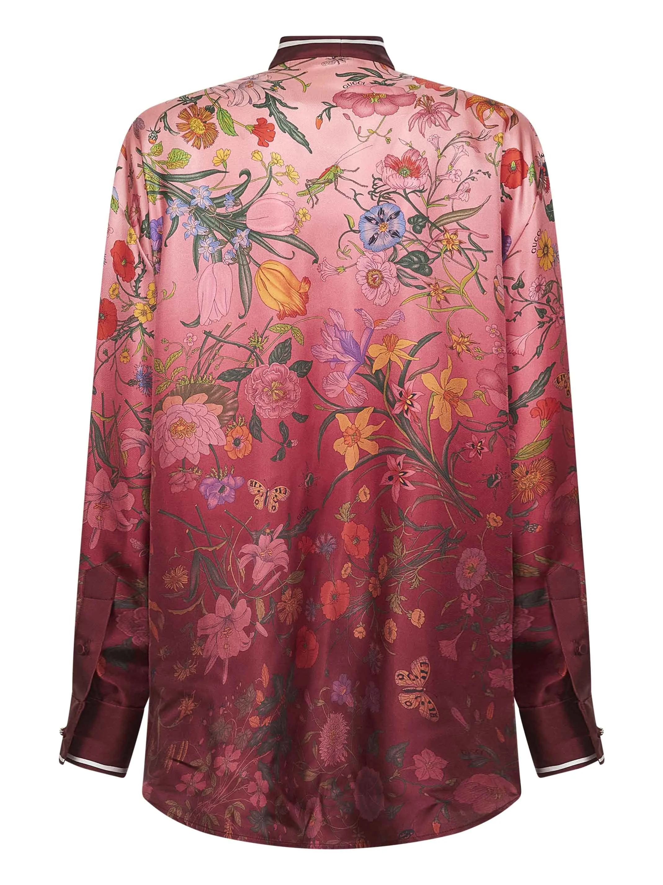 Pink Printed Silk Shirt sold by Lord & Taylor product image thumbnail 2