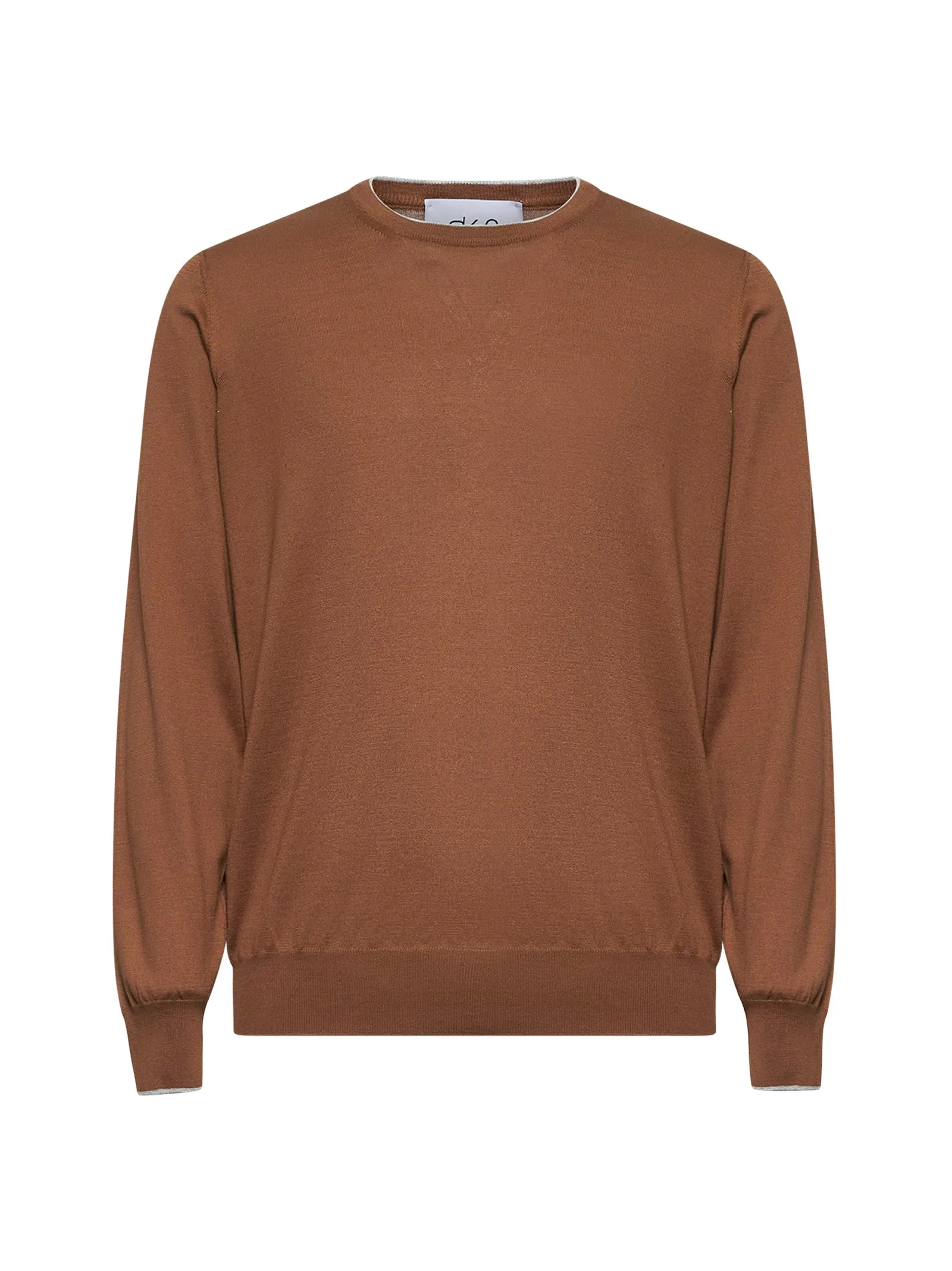 Camel Silk and Cotton Crewneck Sweater sold by Lord & Taylor