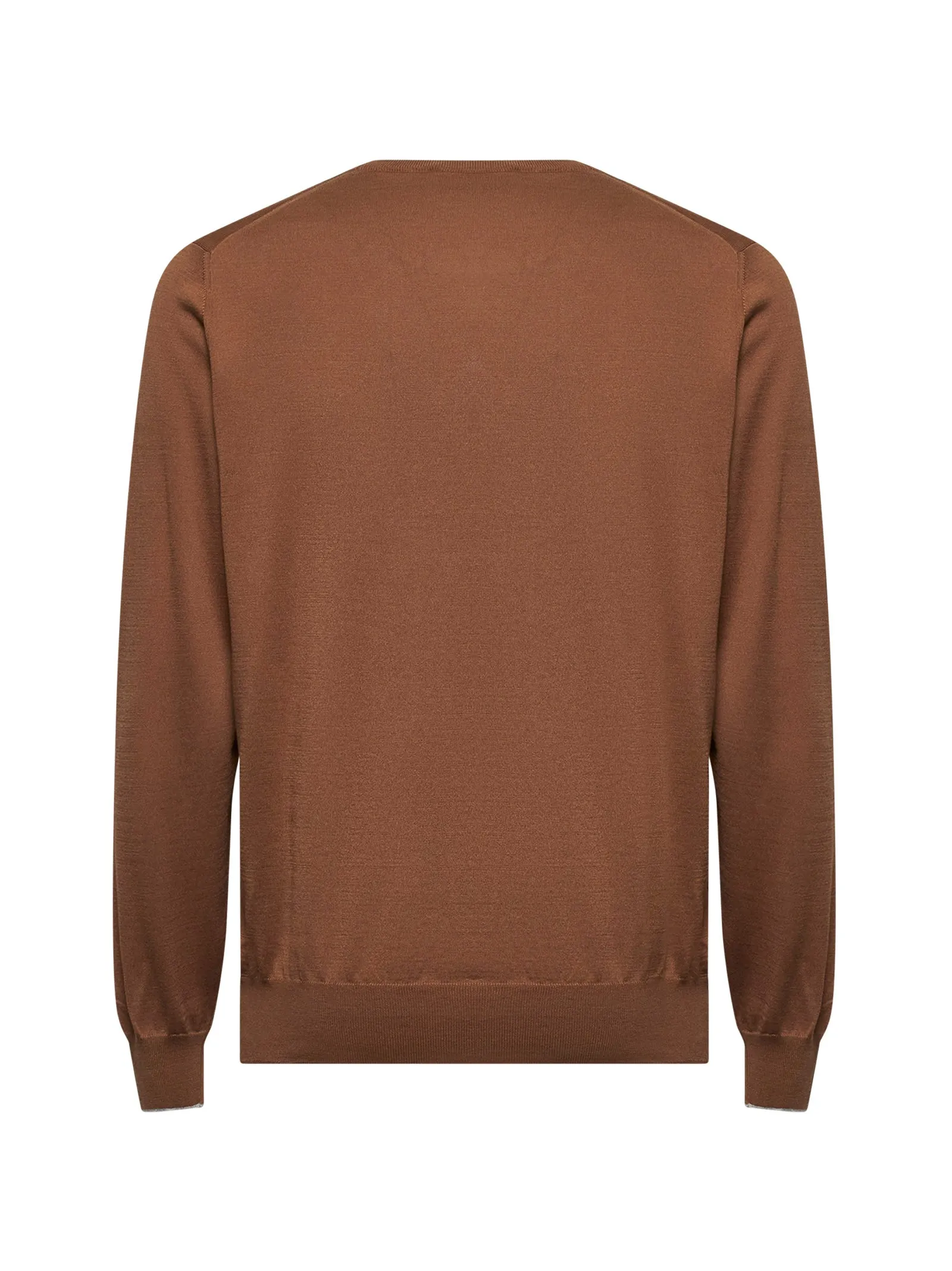 Camel Silk and Cotton Crewneck Sweater sold by Lord & Taylor product image thumbnail 2