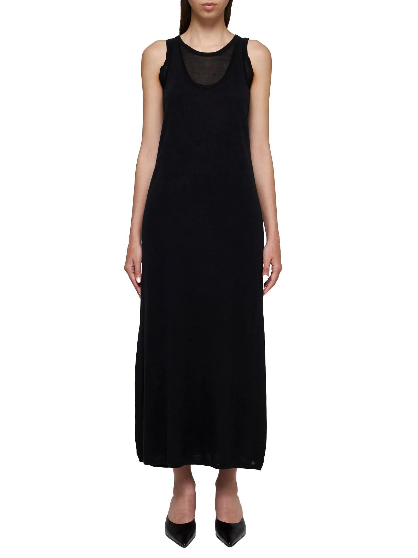 Layered Knit Tank Long Dress sold by Lord & Taylor product image thumbnail 2