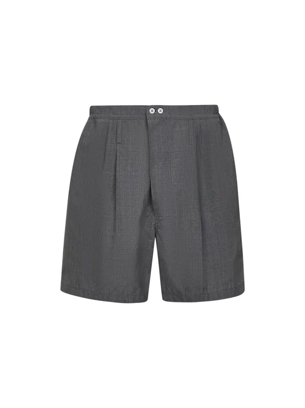 Grey Wool Bermuda Shorts sold by Lord & Taylor