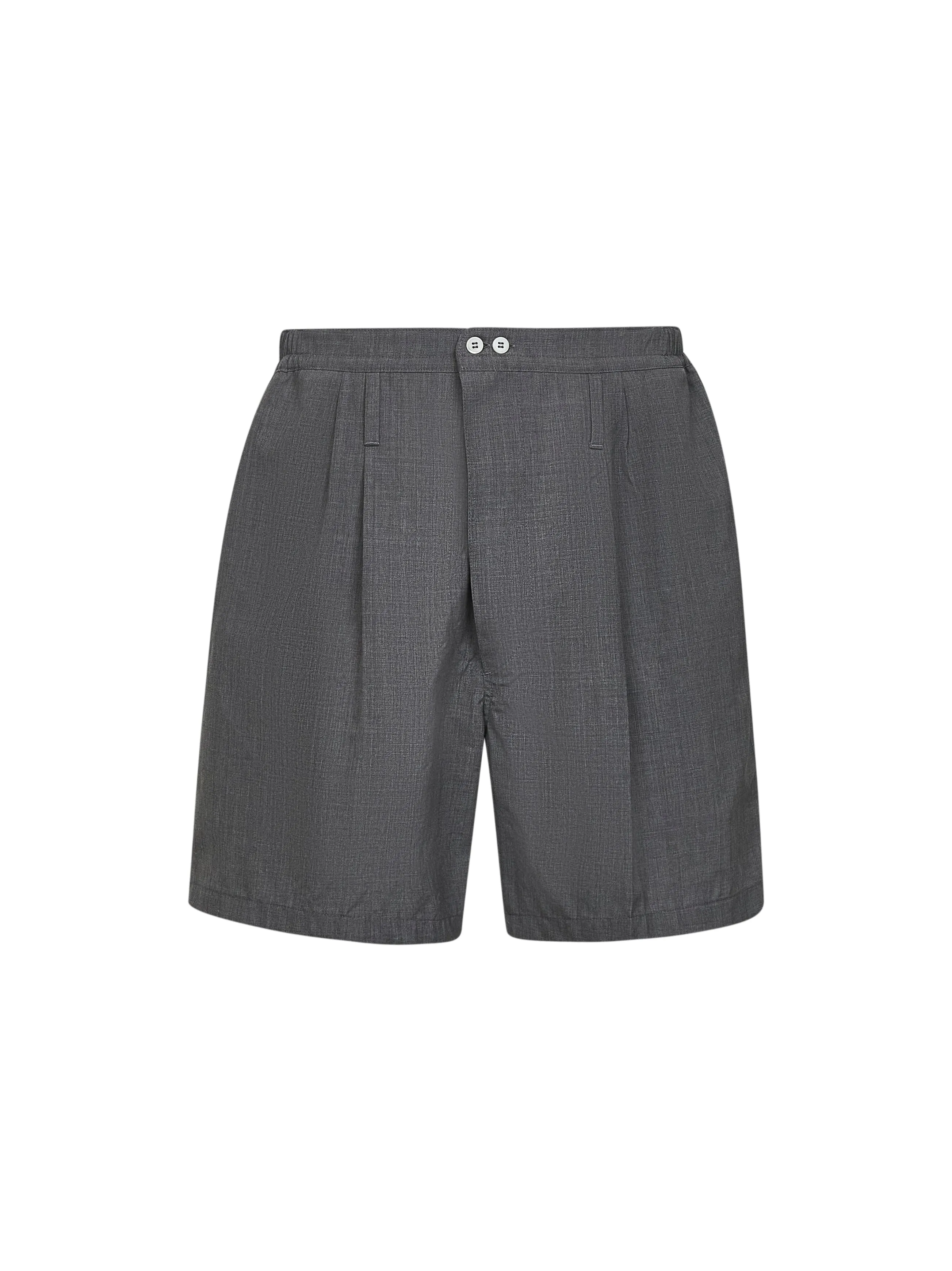 Grey Wool Bermuda Shorts sold by Lord & Taylor